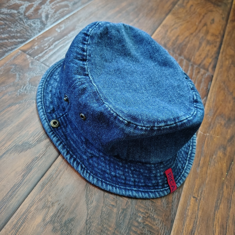 Retro Rica Lewis all denim bucket hat Street Wear Accessories NYC Houston Cali